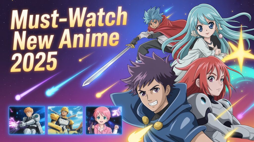 Must-Watch New Anime 2025