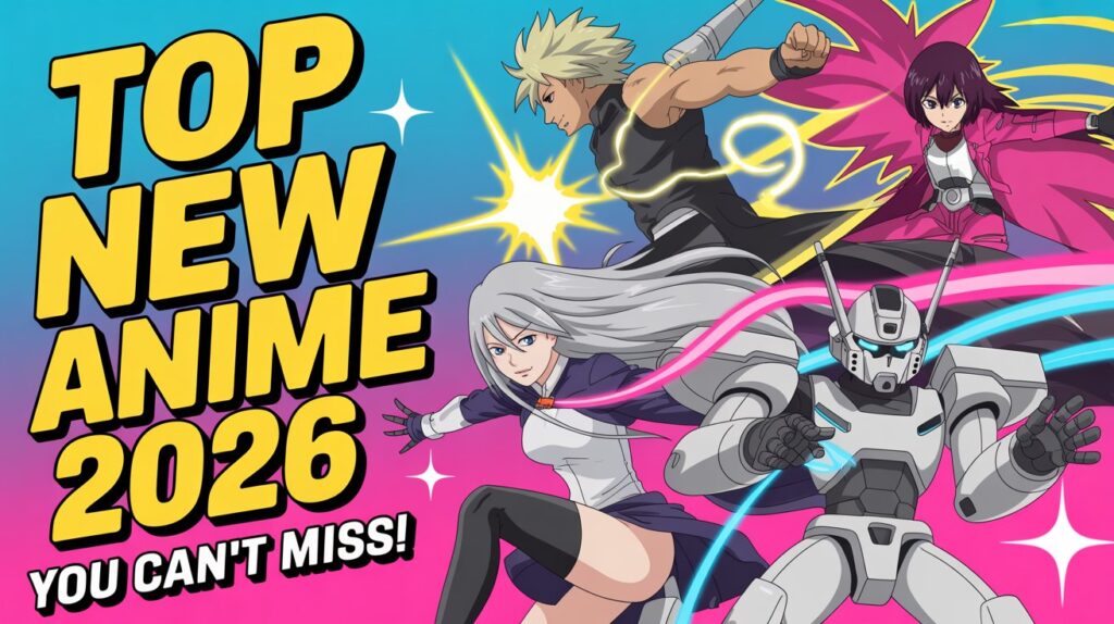 Top New Anime Releases You Can’t Miss in 2026