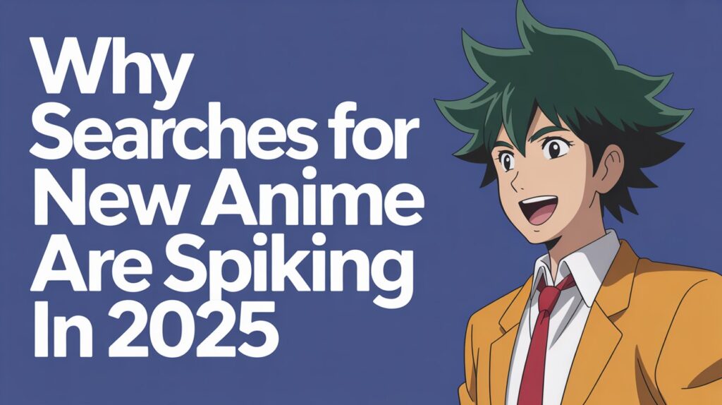 Why Searches for New Anime Are Spiking in 2025