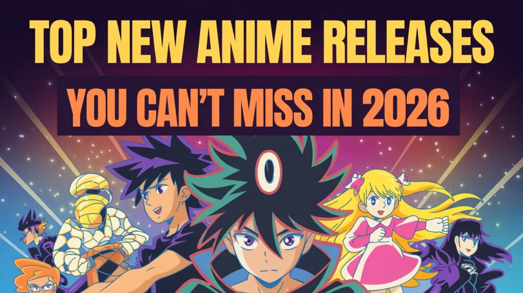 Top New Anime Releases You Can’t Miss in 2026