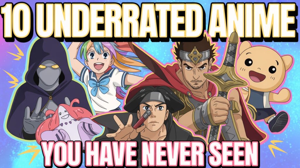 10 Underrated Anime You have Never Seen
