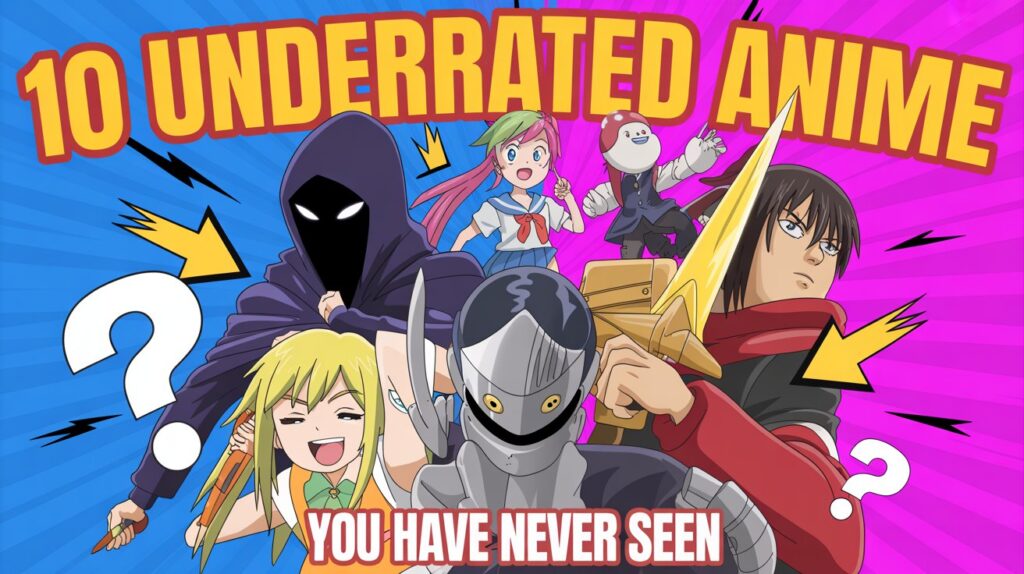 10 Underrated Anime You have Never Seen