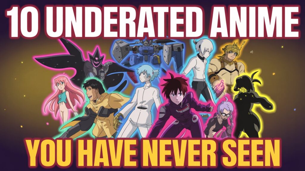 10 Underrated Anime You have Never Seen