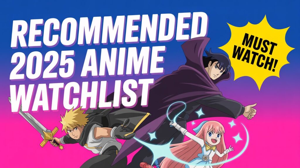 Recommended 2025 Anime Watchlist
