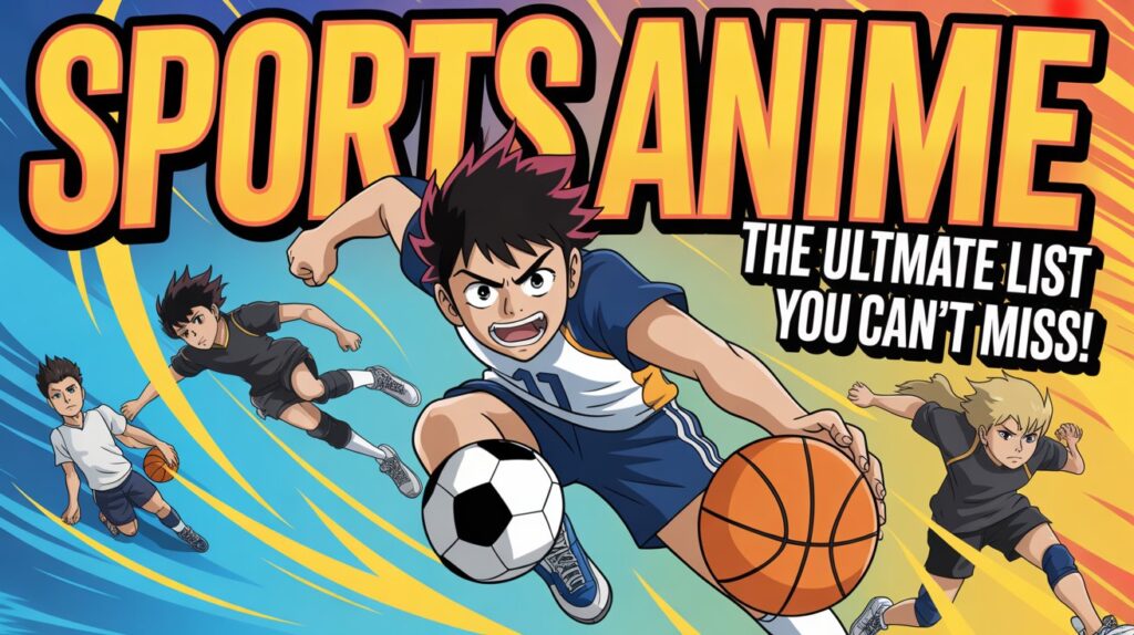 Sports Anime That Will Motivate You to Work Out