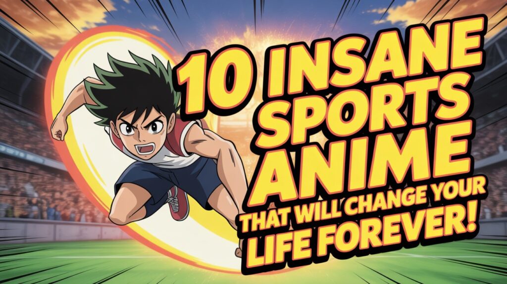 Sports Anime That Will Motivate You to Work Out