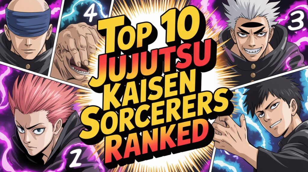 Top 10 Jujutsu Kaisen Sorcerers Ranked