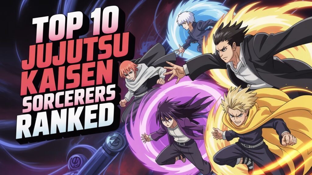 Top 10 Jujutsu Kaisen Sorcerers Ranked