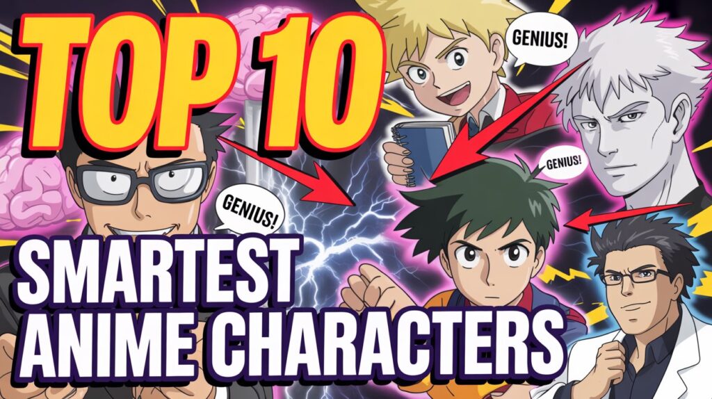 Top 10 Smartest Characters in Anime