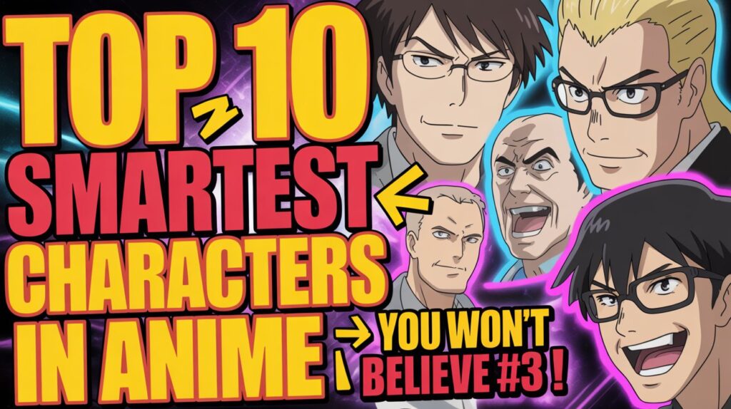 Top 10 Smartest Characters in Anime