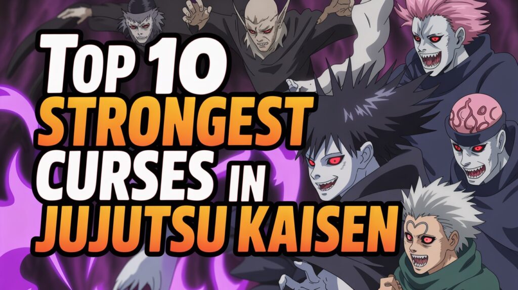 Top 10 Strongest Curses in Jujutsu Kaisen