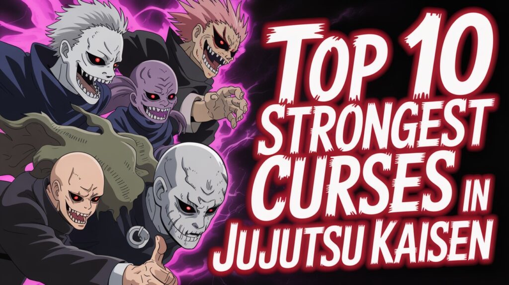 Top 10 Strongest Curses in Jujutsu Kaisen