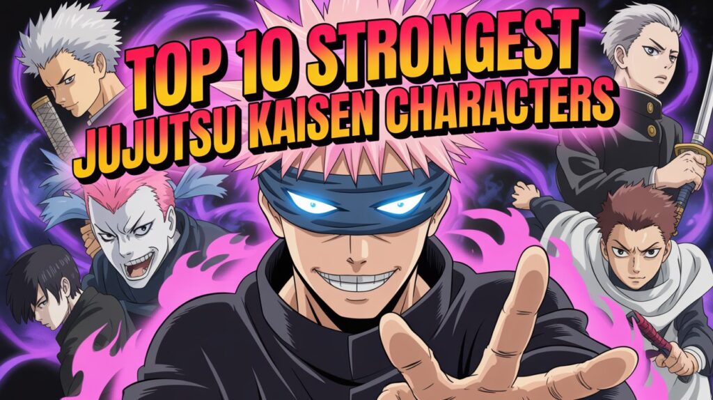 Top 10 Strongest Jujutsu Kaisen Characters