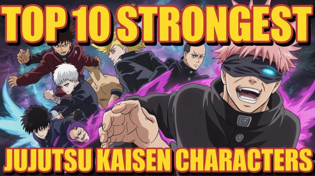 Top 10 Strongest Jujutsu Kaisen Characters