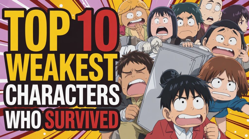 Top 10 Weakest Anime Characters Who Survived