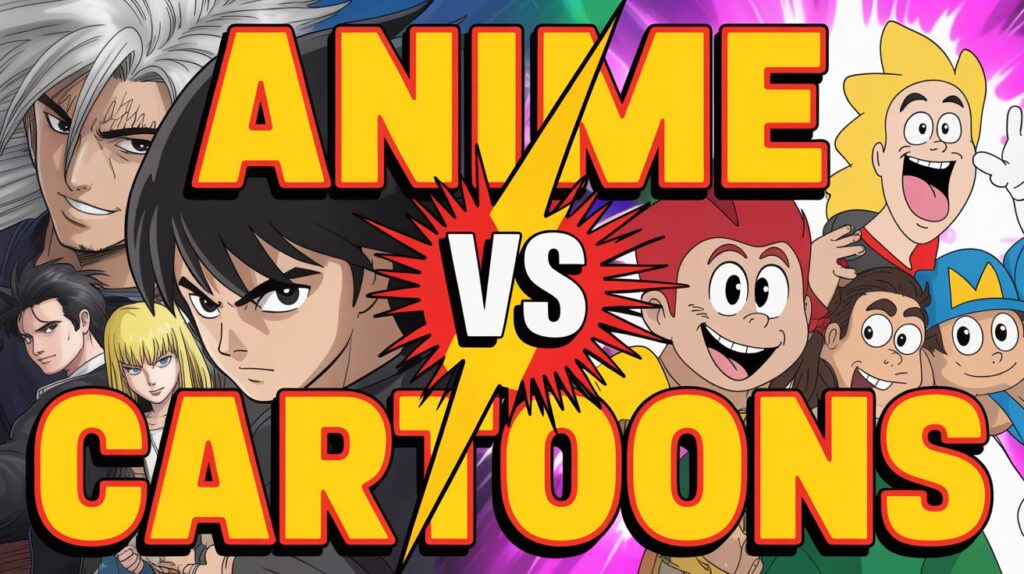 Anime vs Cartoons: Why They Are Not the Same