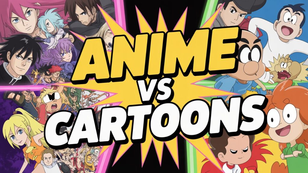 Anime vs Cartoons: Why They Are Not the Same