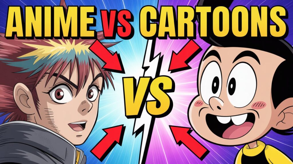 Anime vs Cartoons: Why They Are Not the Same