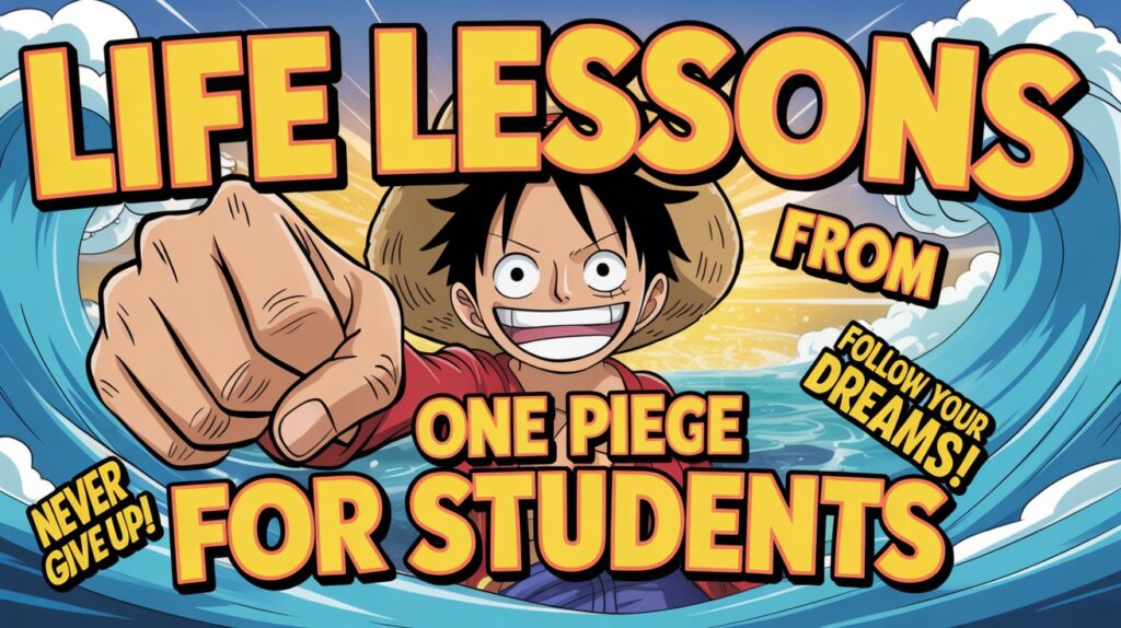 Life Lessons from One Piece for Students