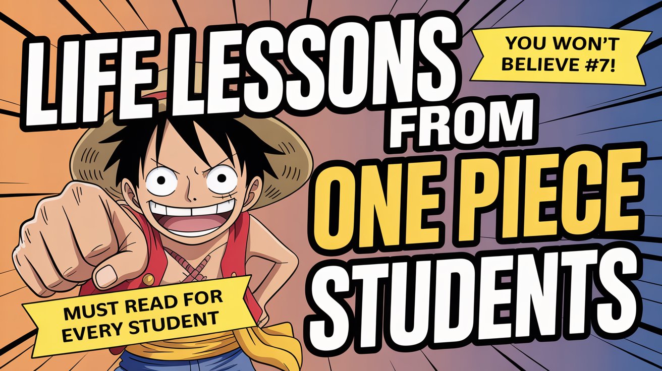 Life Lessons from One Piece for Students