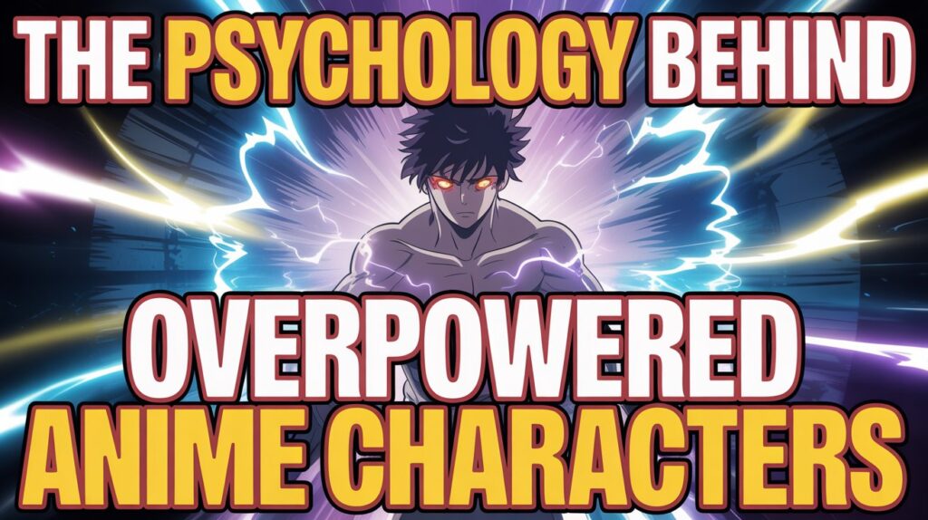The Psychology Behind Overpowered Anime Characters