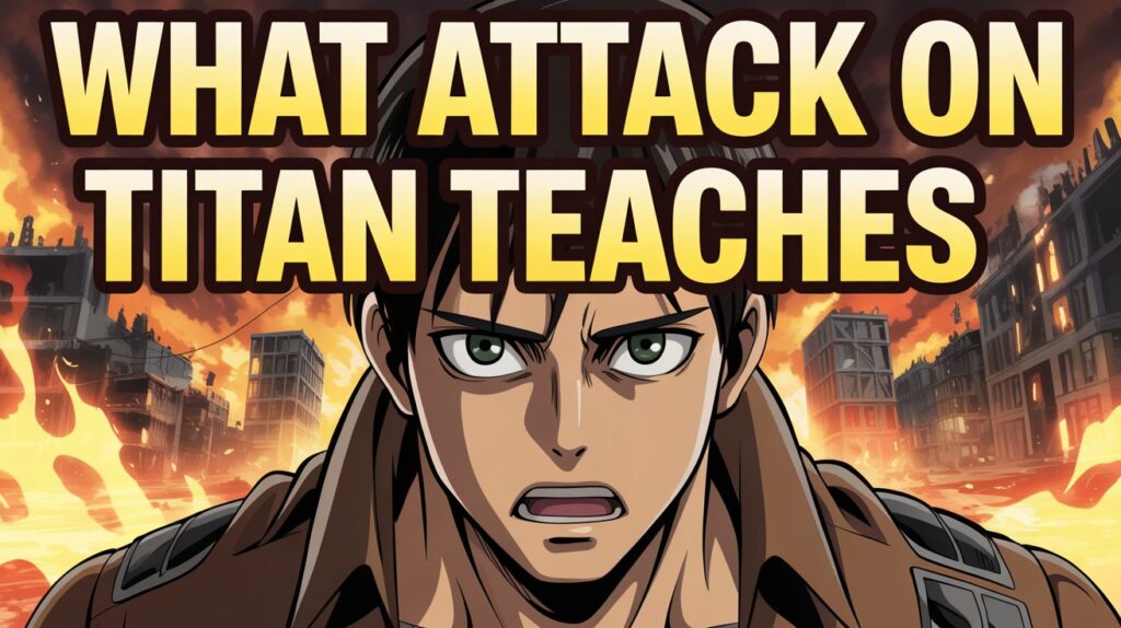What Attack on Titan Teaches Us About War and Humanity