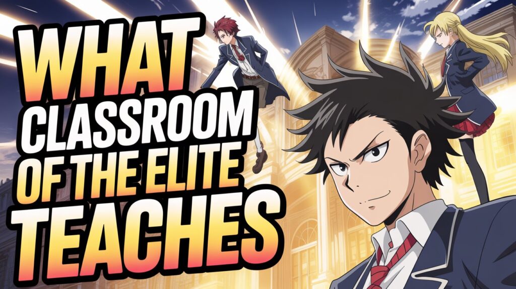 What Classroom of the Elite Teaches About Competition and Society