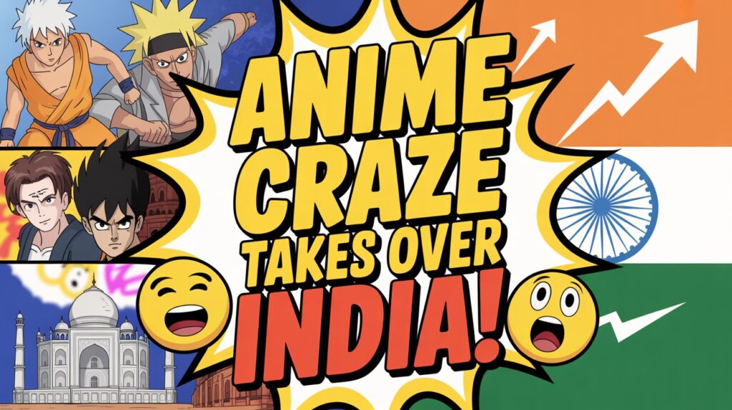 History of anime popularity in India
