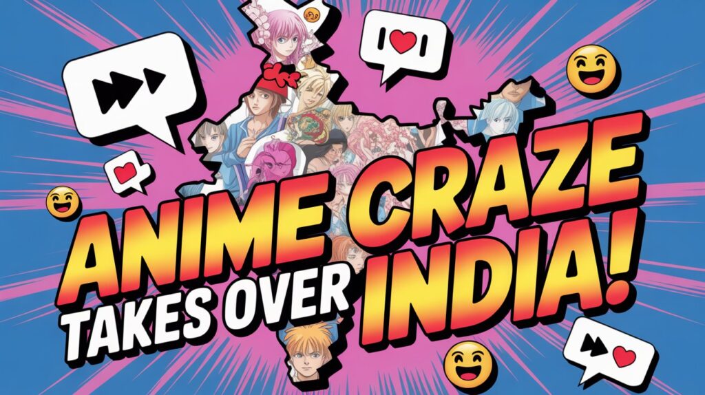History of anime popularity in India