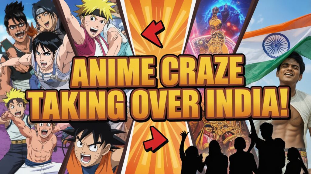 History of anime popularity in India