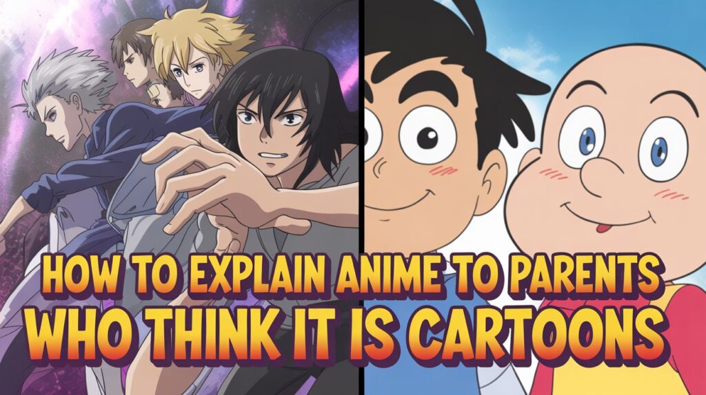 How to Explain Anime to Parents Who Think It Is Cartoons