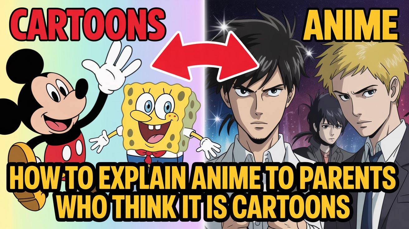 How to Explain Anime to Parents Who Think It Is Cartoons